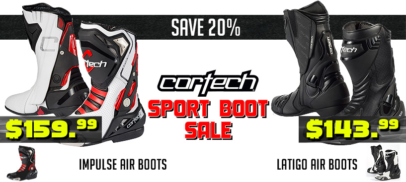 Save 20% on Cortech Boots