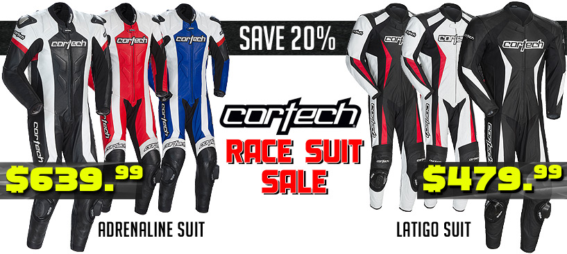 Save 20% on Cortech Race Suits