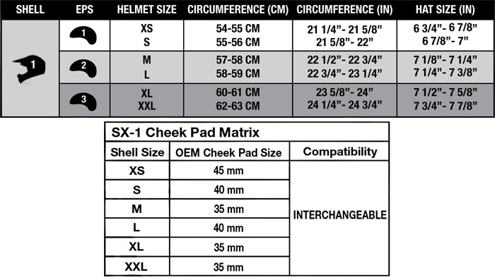 Bell Size Chart