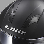 LS2 Stream Solid Helmet Ventilation LS2 Stream Solid Helmet Ventilation