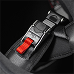 LS2 Strobe Solid Helmet Security System