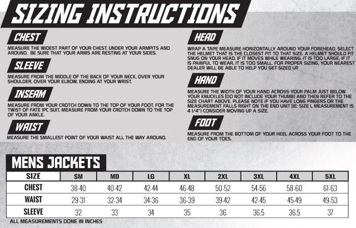 Speed And Strength Helmet Size Chart