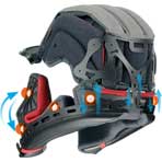 Shoei X-14 Solid Helmet 3D Max-Dry Interior System Shoei X-14 Solid Helmet 3D Max-Dry Interior System