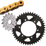 Vortex GFRA Chain and Sprocket Kit