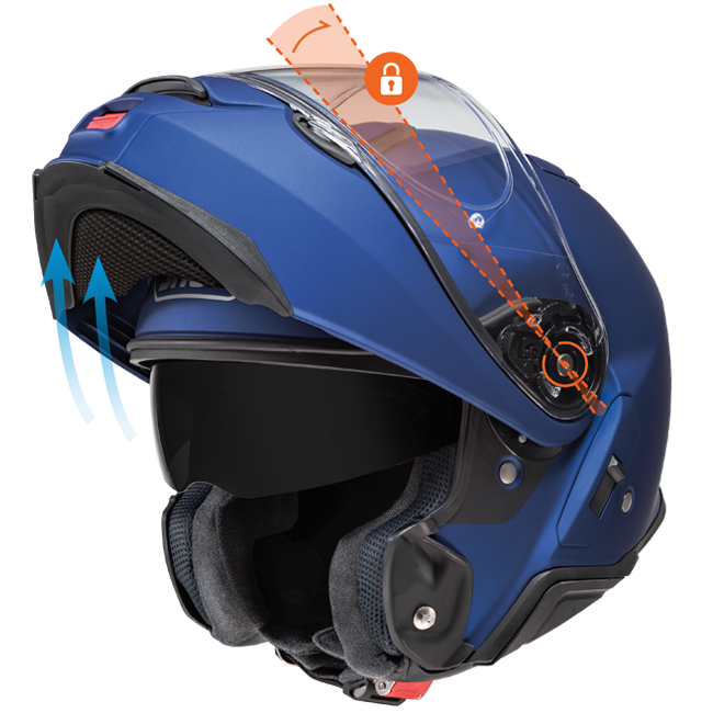 Shoei Neotec II Flip-Up Chin Bar Shoei Neotec II Flip-Up Chin Bar