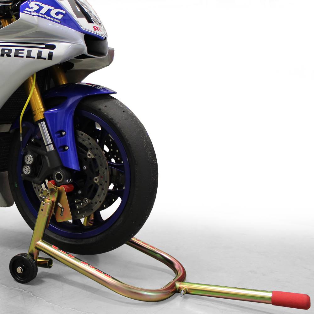 WORGEOUS 1 Pair Motorcycle Front Stand Attachment Adapter Motorcycle Stand Front And Rear Wheel Lift Stands V Supporter With Rubber Protecotor 15bac761 Db96 42d0 Bcc2 3943e6d7d11a.ccb15747829e575958d2c2b6d02ab301